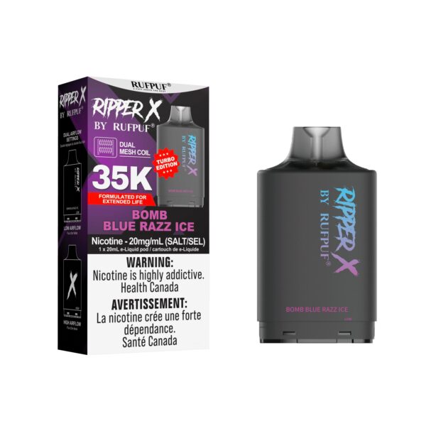 BOMB BLUE RAZZ ICE - Image 2