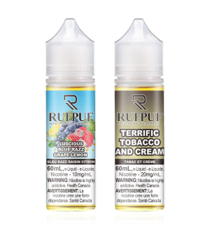 Rufpuf product (Premium E-liquid) 10 & 20 mg - 30ml